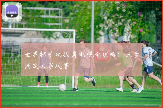 世界杯手机投屏电视全攻略:三步搞定大屏观赛